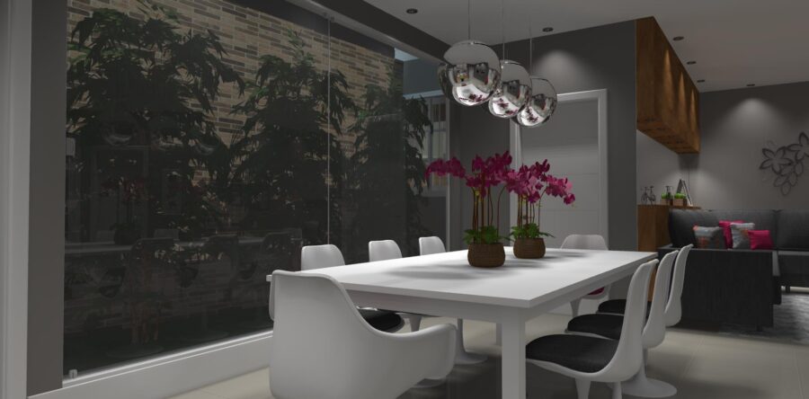 Projetos de Salas de Jantar