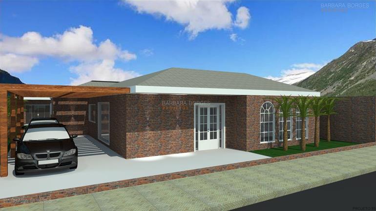 Casas Telhado Escondido