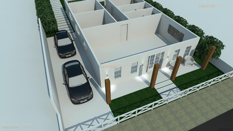 Planta Casa Terrea Piscina