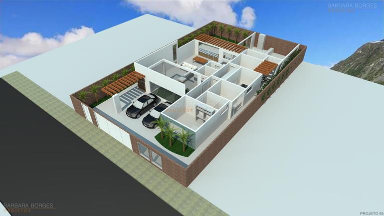 Planta Contemporanea 3 Suites