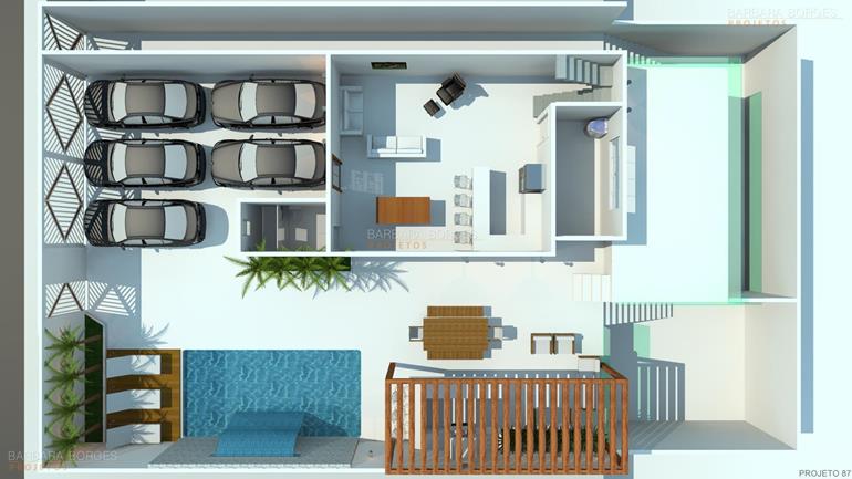 Plantas Terreno 12X25