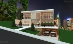 Sobrado Contemporâneo 3 Quartos