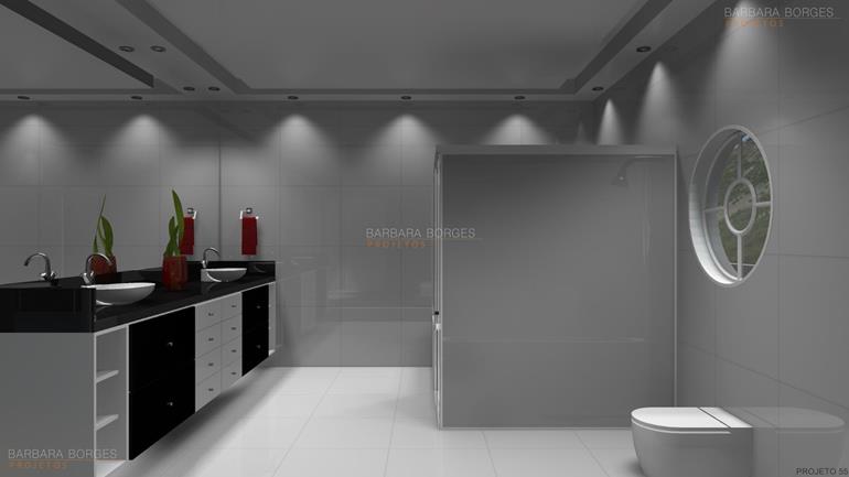 decoração de ambiente Modelos decoração banheiro