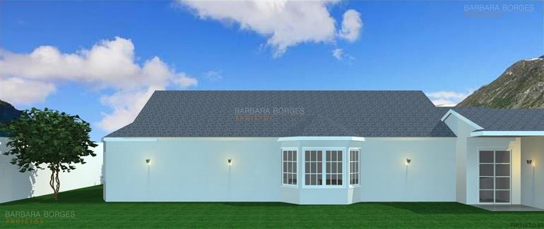 decoração sala de estar e jantar casas pergolado