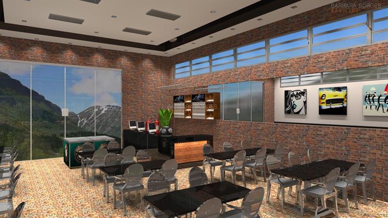 decoração de casa de campo projeto comercial