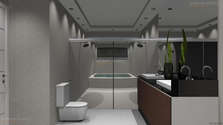 empresas de decoração projetos banheiros
